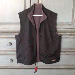 NWT Reversible fleece golf vest